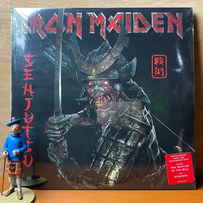 PIRINGAN HITAM / VINYL IRON MAIDEN - SENJUTSU (3LP)