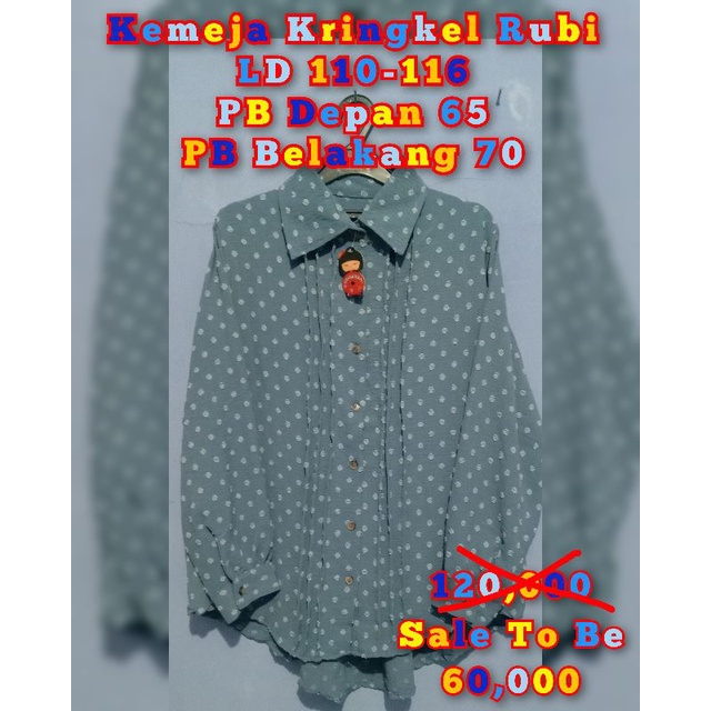 Kemeja Kringkel Rubi