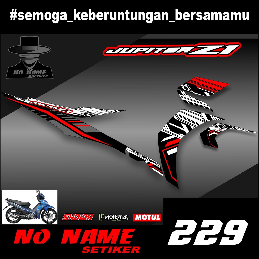 Striping JupiterZ1(229)2012-2020 stiker sticker setiker