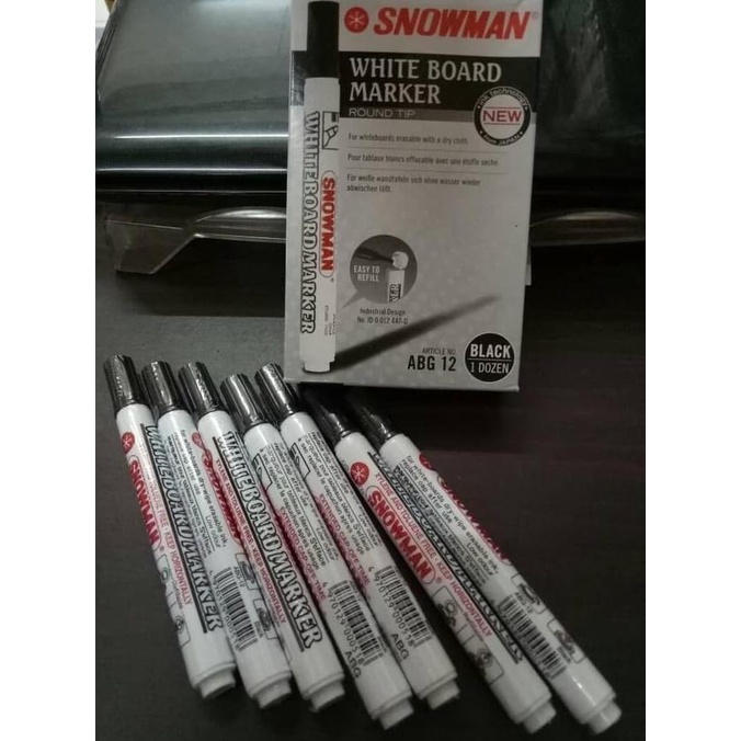 

laris Spidol Whiteboard Snowman ABG bisa cod