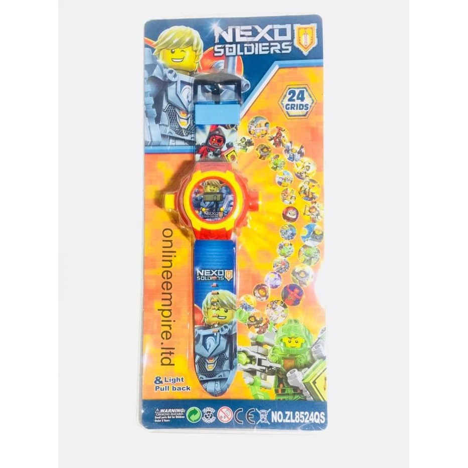 JAM TANGAN ANAKANAK KARAKTER NEXO SOLDIERS