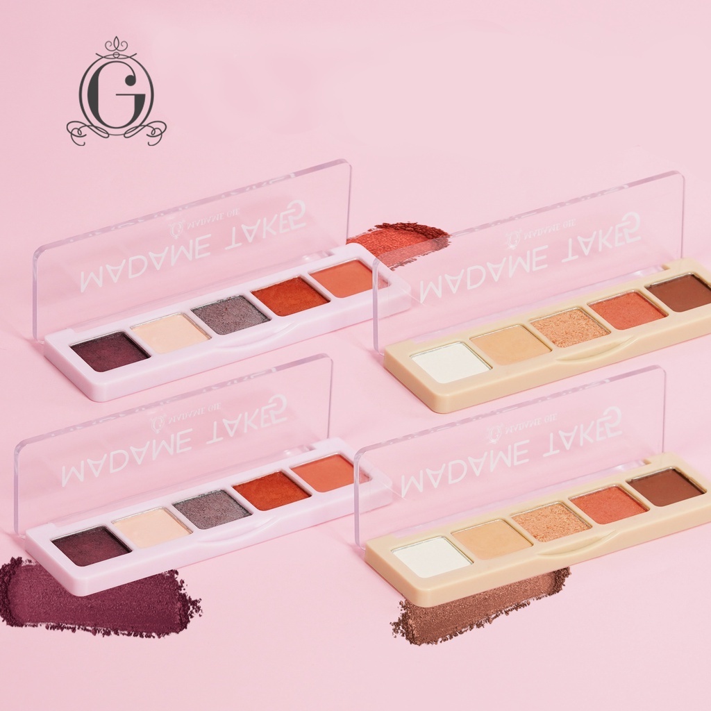 ⭐️ Beauty Expert ⭐️ Madame Gie Madame Take 5 Eyeshadow - Madame Gie Madame Playful Eyeshadow - MakeUp