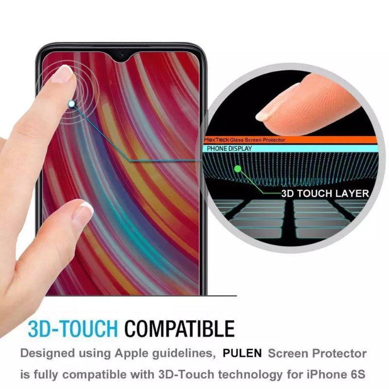 Tempered Glass Anti Spy Xiaomi Redmi 8.8A TG Anti Gores Hitam Full Layar Screen Protector Premium