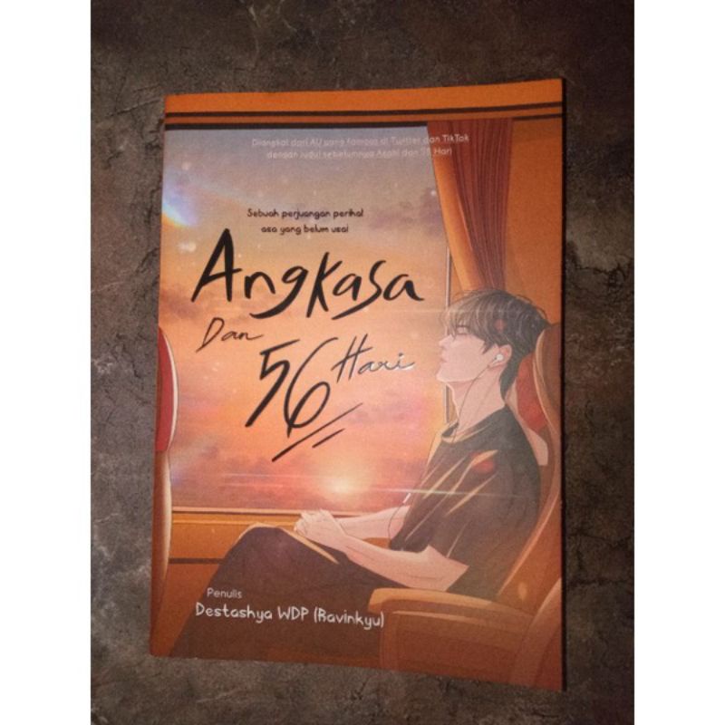 Novel Angkasa dan 56 hari - Destashya ( Preloved Original)