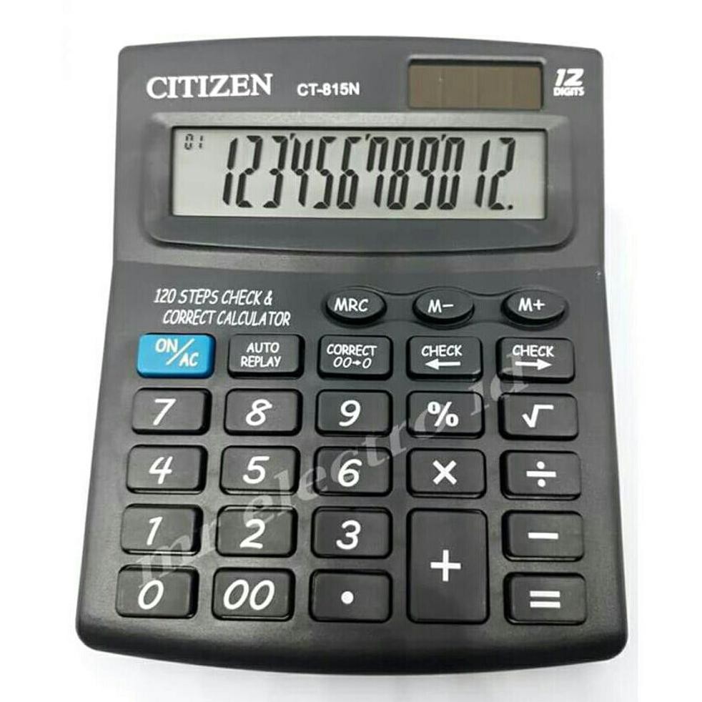 

CITIZEN CT 815N Kalkulator 12Digit Best Quality