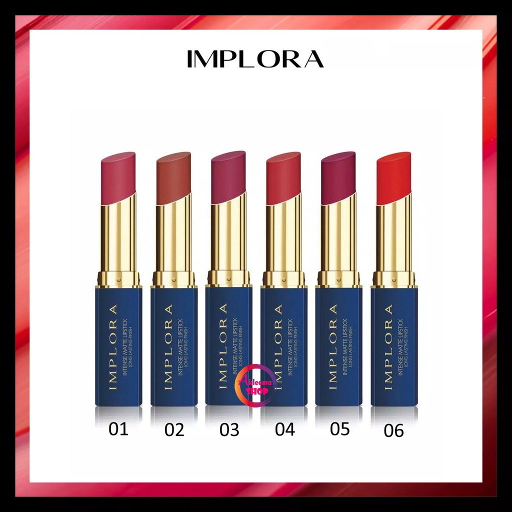 IMPLORA Intense Matte Lipstick 3.5g