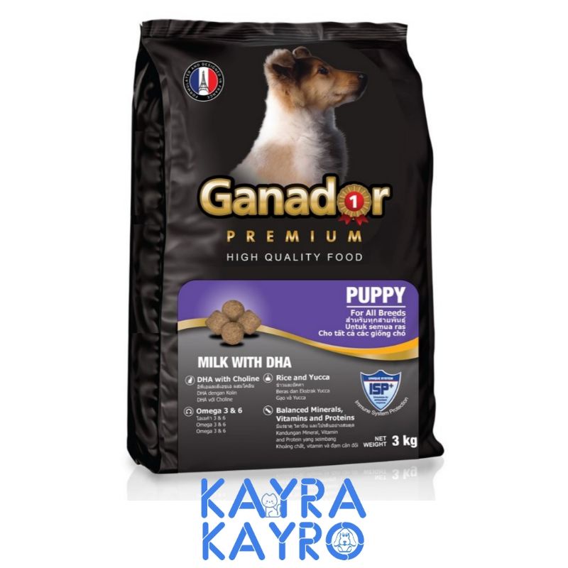 Ganador Premium Puppy Dog 3 kg - Makanan Anak Anjing