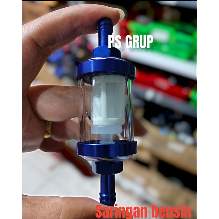 Filter Bensin Motor Variasi Kaca Saringan Bahan Bakar Cocok ke Semua Motor Beat Vario Scoopy Mio Lex