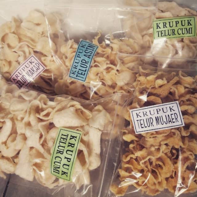 

Kerupuk Telur Ikan