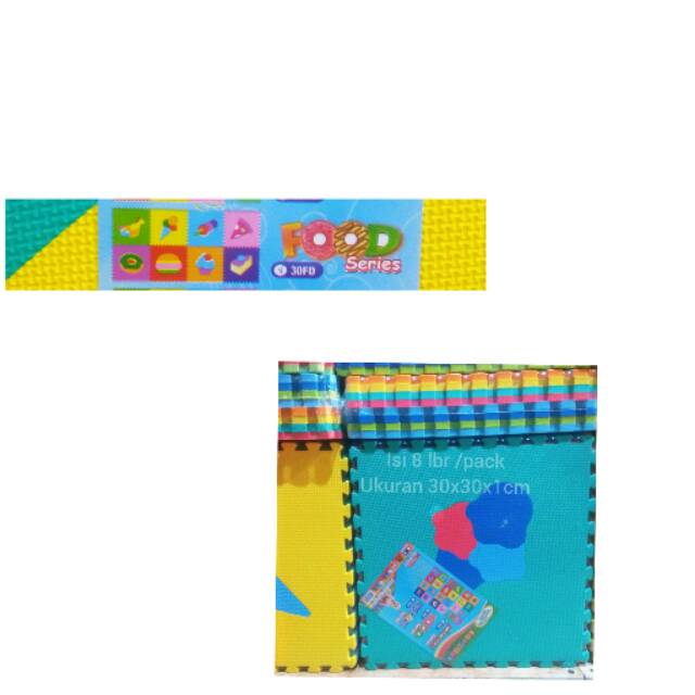 Puzzle Karpet Busa Edumate Seri Food