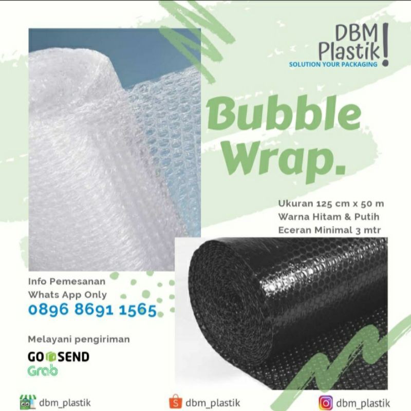 

KHUSUS TAMBAHAN PACKING . Bubble Wrap Lebar 125 cm