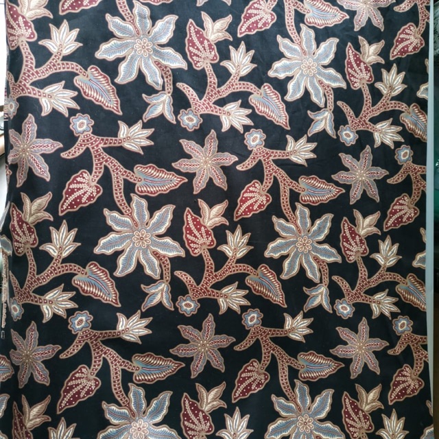 Bahan kain batik batu raden meteran