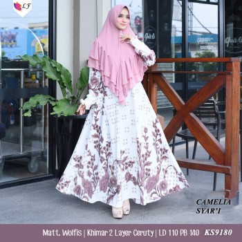 Camelia Dress Set (Gamis Syari)