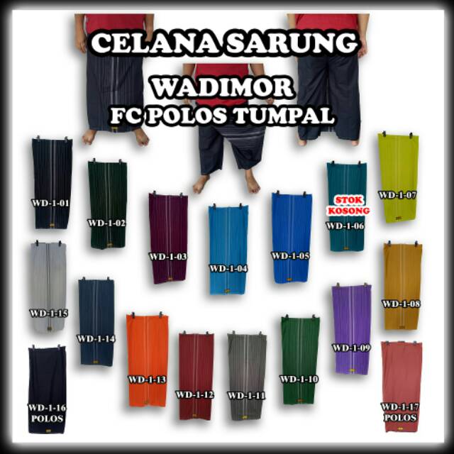 Celana Sarung Muslim Wadimor