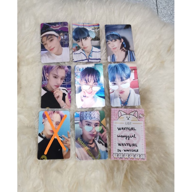 Photocard chanhee eric tbz the boyz thrilling thrill ride kick bang splash ver pc ticket tattoo spar