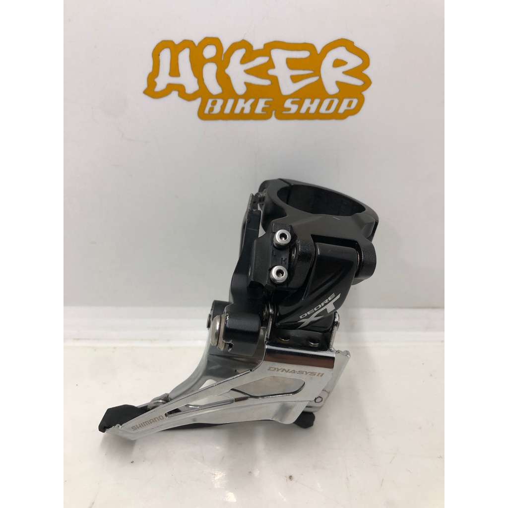 FD Dual Double 2 Speed MTB Sepeda Lipat Road Shimano Deore XT M8025 Type Clamp Top Swing Ayunan Atas