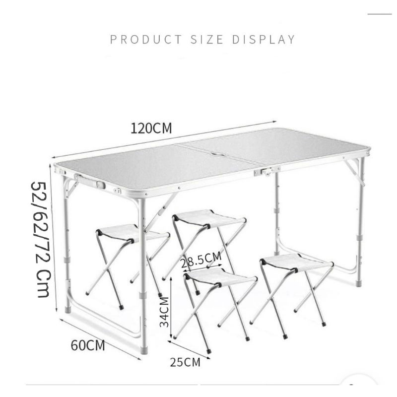 Meja Kursi Lipat Meja Piknik Ranjang Lipat Kursi Ayun