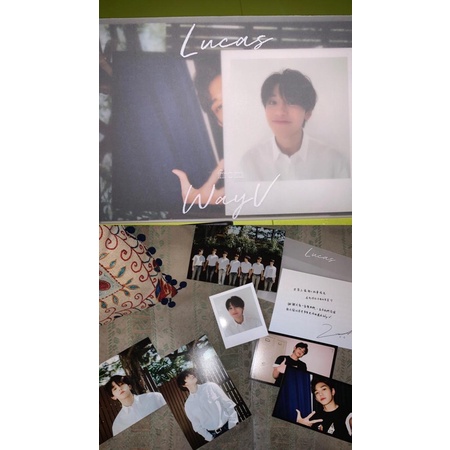 Lucas Holiday Photobook (polaroid,phototype a,phototype B,envlp+letter,group photo) lucas pb holiday