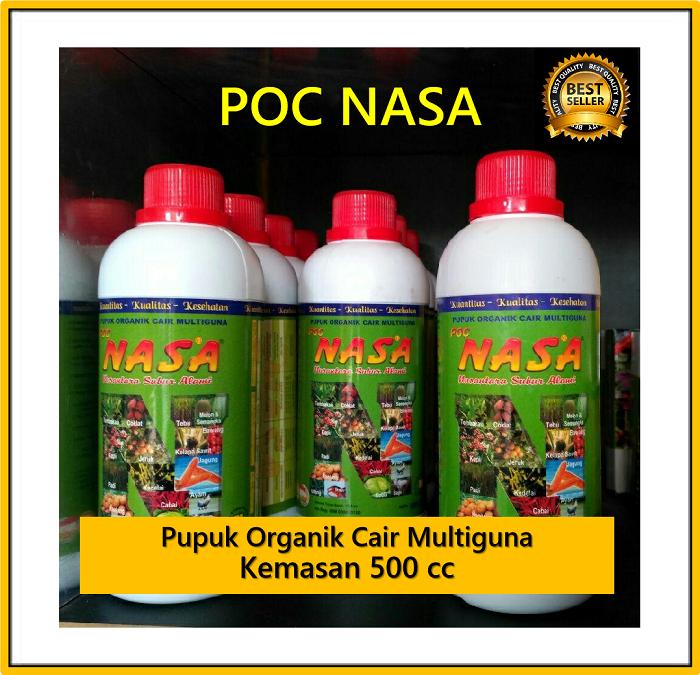 Pupuk Organik Cair Perangsang Buah NASA 500cc - Pupuk Tanaman - Pupuk Cair Organik Multiguna