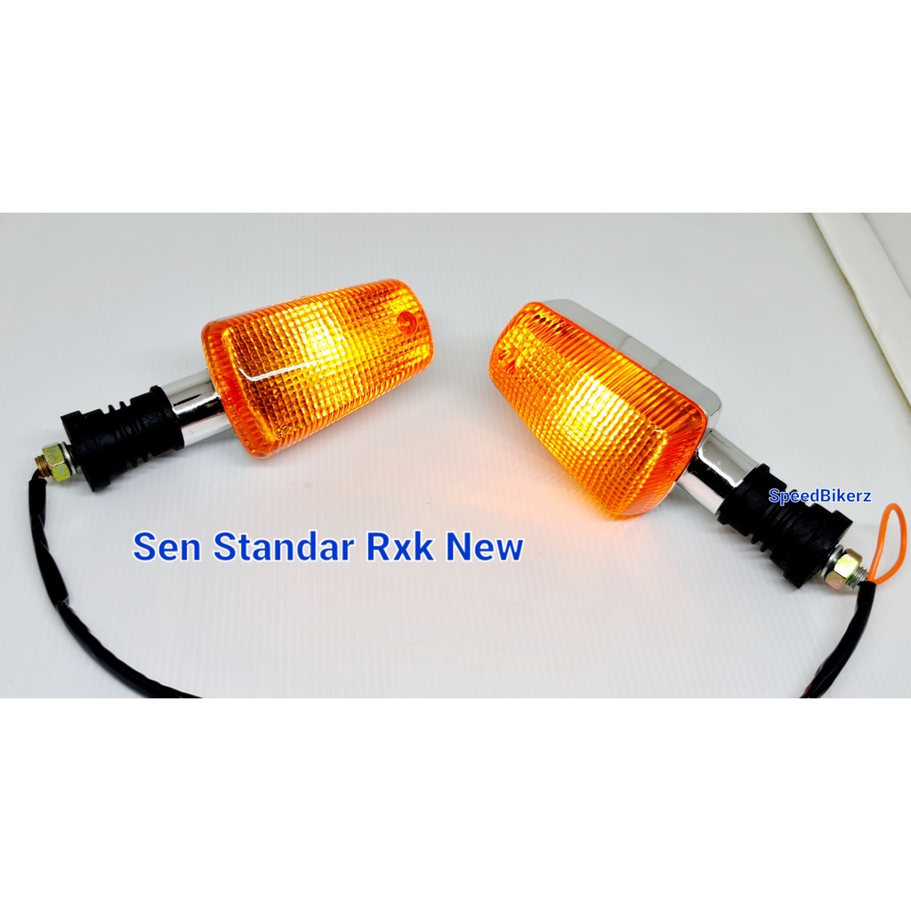 Sen Standar Rxk New / Lampu Sen Standar Rxk New / Sein Standar Rxk Rxs Rxking Rx king baru / Reteng Sen Standar Rx King New / Lampu Sen Standar Rxk new crome 1set