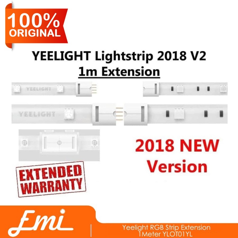 Yeelight RGB Strip Extension 1 Meter YLOT01YL By EMI