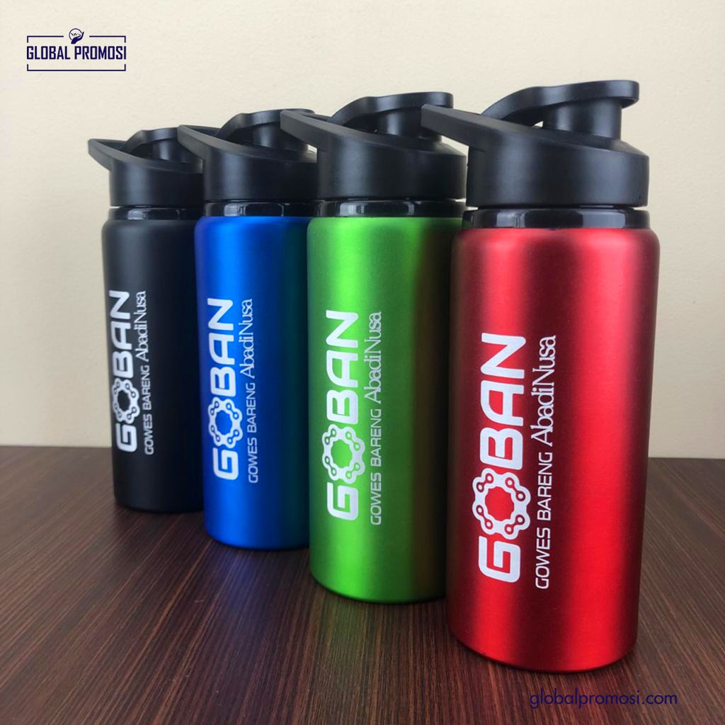 Botol Minum Sepeda Custom Sport Tumbler 500ml Laser Grafir Murah