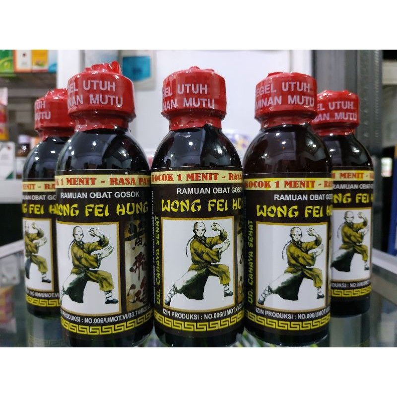 minyak obat gosok wong fei Hung 100 ml murah original 100% asli murah