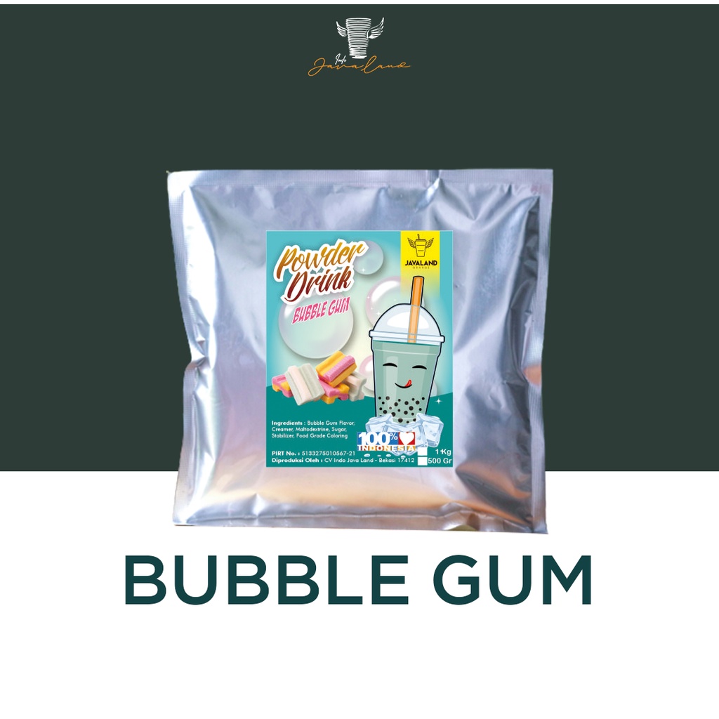 

Bubuk Regular Bubble Gum 500gr