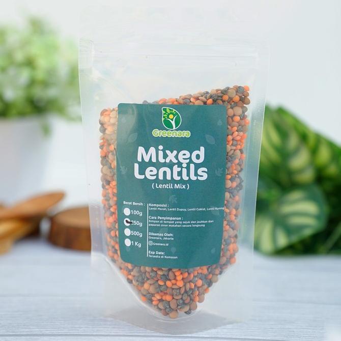 

DISKON HARGA Mixed Lentils / Lentil Mix 250gr AP014