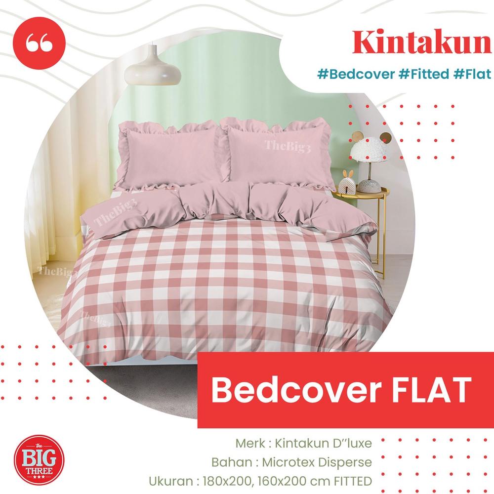 Kintakun Set Bedcover Flat 180X200 / 160X200 Motif Amerta Arunika Asrinala Kartika Gista Lopika Cand