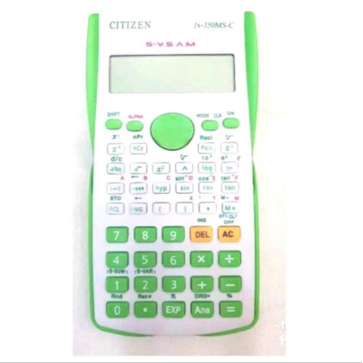 

マ KALKULATOR SCIENTIFIC CITIZEN FX 350 MS WARNA / SCIENTIFIC KALKULATOR ANAK SEKOLAH Special