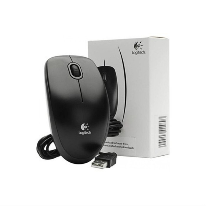 Mouse Kabel B100 Logitech / Mouse Komputer Logitech