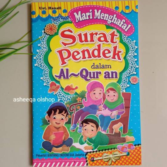 Buku Mari Menghafal Surat Pendek dalam Alquran untuk anak