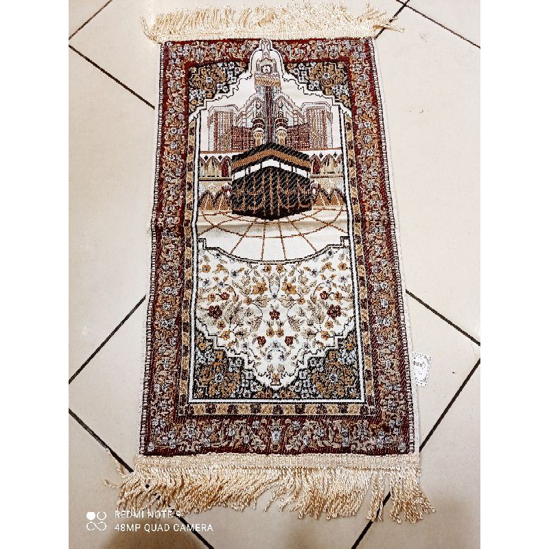 Sajadah Handmade Exclusive Premium - Sajadah Refah Handmade Premium ukuran 35×65