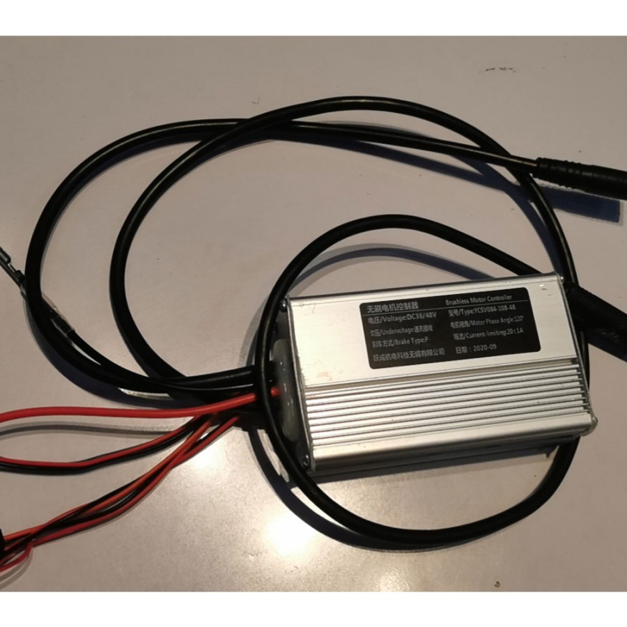 Brushless Motor Intelligent Controller DC36V/48V Ebike Sepeda Listrik for Lankeleisi XT750 G100 G660 - YCSV084