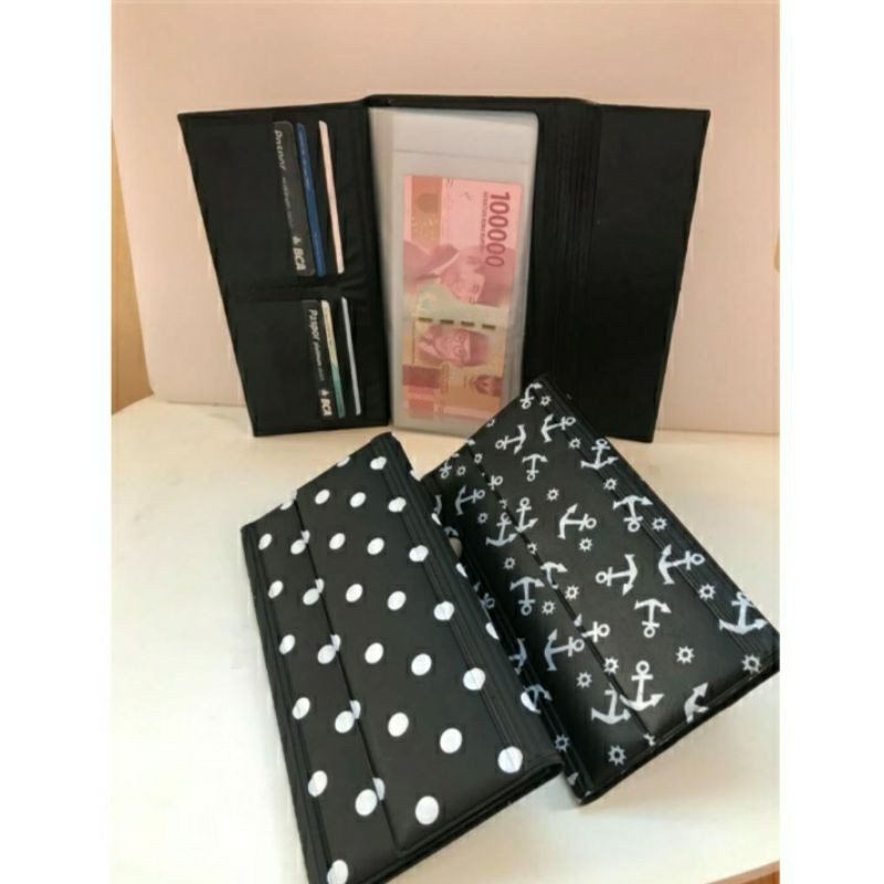 Dompet Disiplin Motif Dompet Pintar Walet Organizer Pengatur Keuangan Bulanan Dompet Viral Dompet An