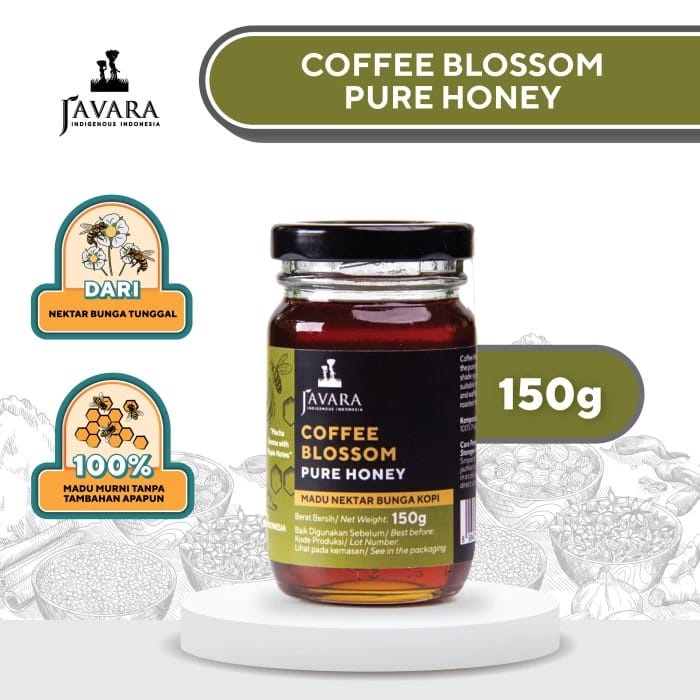 

Javara Coffee (WIld) Blossom Honey - 150gr