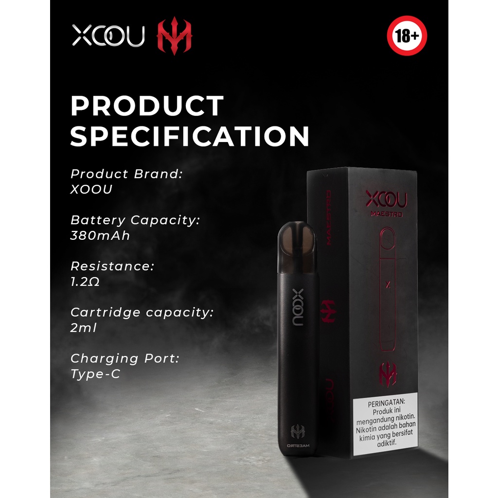 [PNCSID] XOOU Maestro 5th Generation Vapor Pods Device