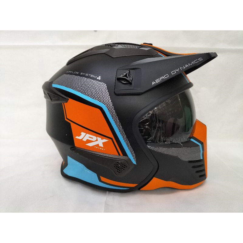 HELM JPX MX 726 R SOLID SNI / ECE / HELM JPX CAKIL MODULAR/ HELM MODULAR KEKINIAN helm motor jpx murah motorcycle