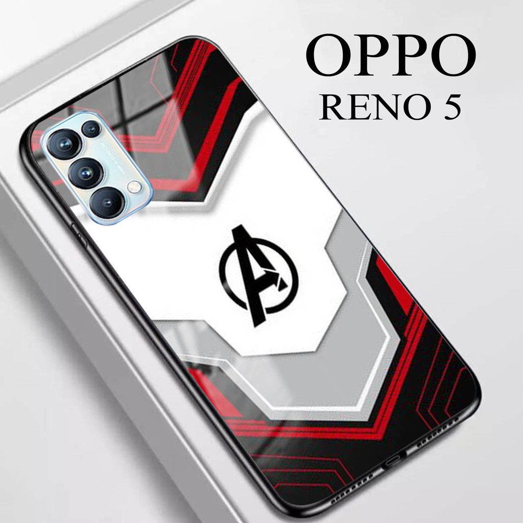 [S25] SOFTCASE KACA OPPO RENO 5 (SoftCase Glass Kaca)  OPPO RENO 5 (Casing Hanphone)