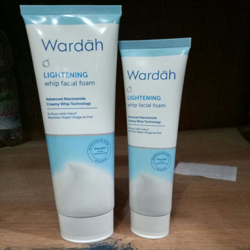 Wardah lightening whip facial foam