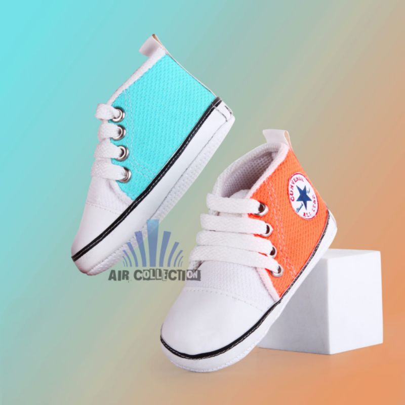 Sepatu Bayi Laki-Laki  Usia 0 12 Bulan Prewalker Sneakers Baby Belajar Jalan Perempuan-Laki - Air Collection