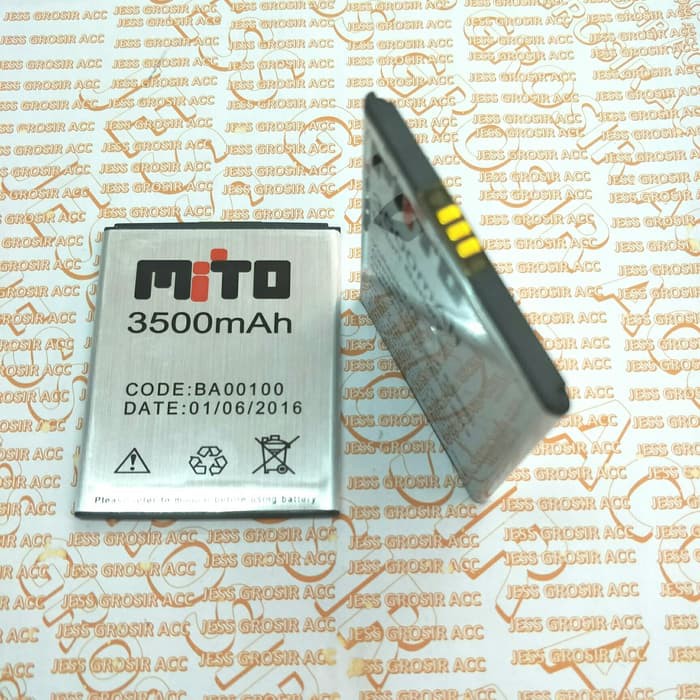 Baterai Battery Double Power MITO BA-00100 BA00100 A38 FANTASY MAX