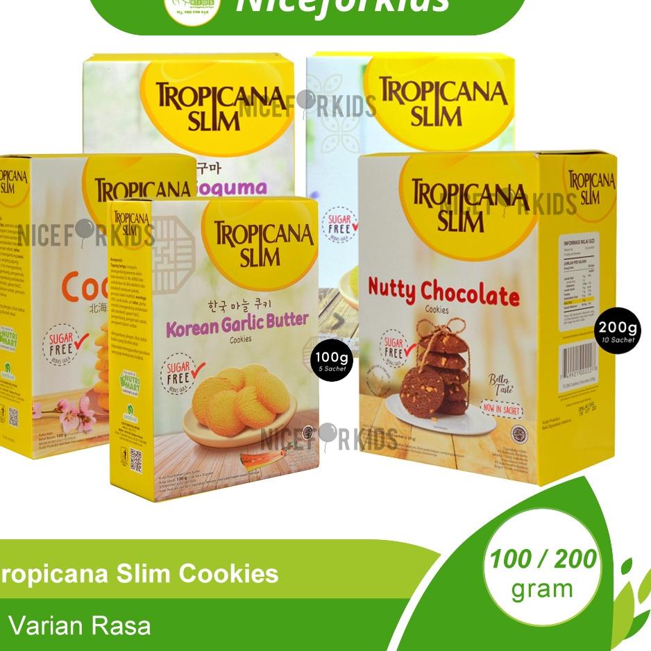 

8CM Tropicana Slim Cookies / Diabetasol Wafer Cemilan Sehat Tanpa Gula Untuk Diet & Penderita Diabetes ZCjk (Grosir)