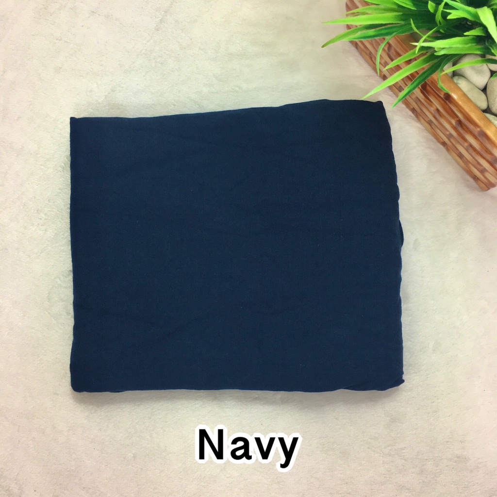 Lingerie Katun Vivienne Baju Tidur Sleepwear Adem by Gerai Cantik Official Store-Navy