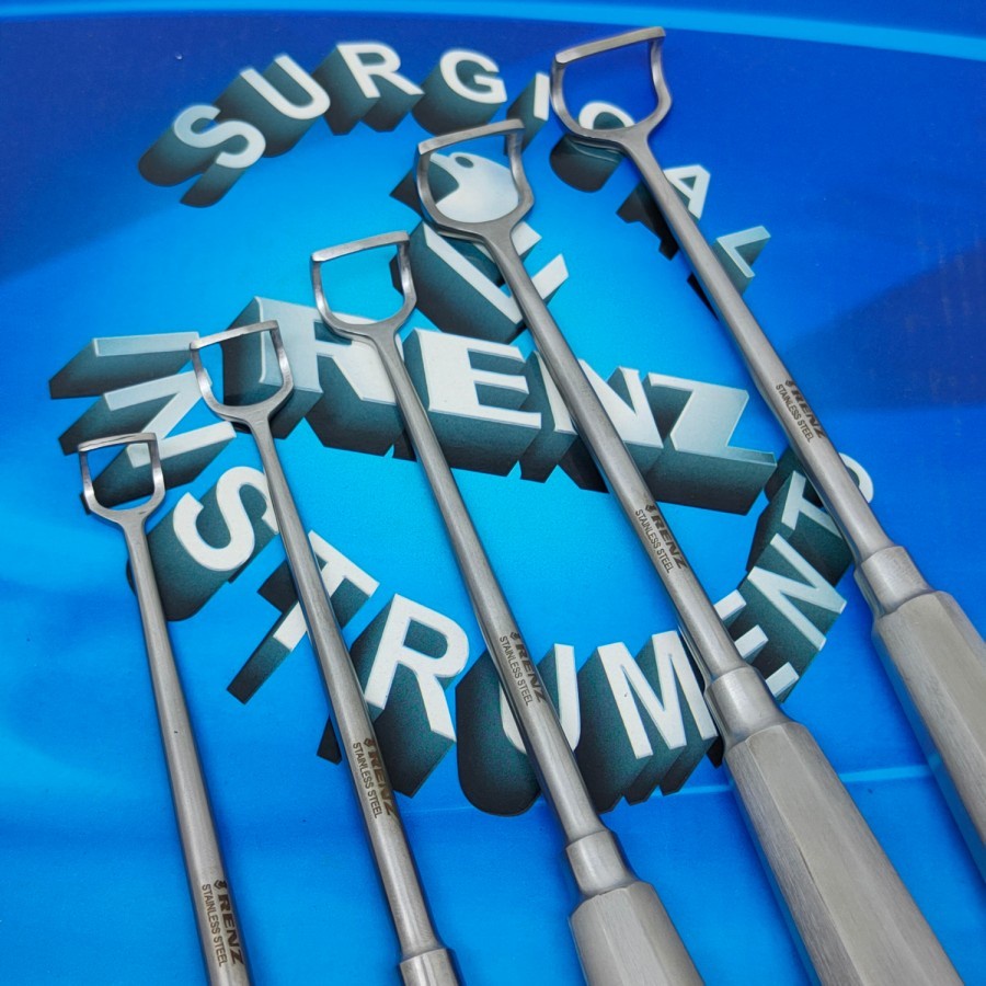 Alat Medis Alkes Beckmann Adenoid Currete 22 cm |Renz Surgical Instrument|Gudang Medis|Operasi Tulang