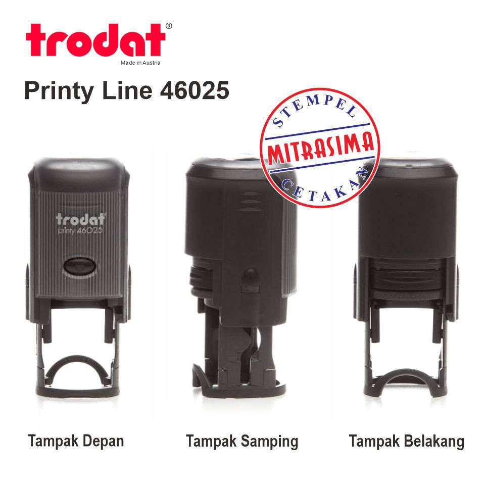 

RB Stempel Trodat 46025 ( Model Bulat )