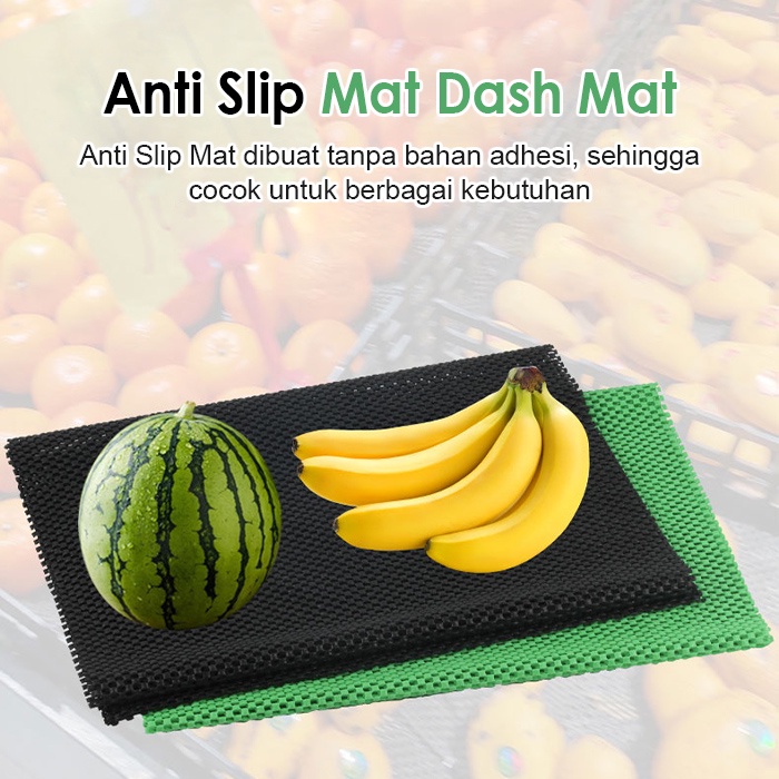 Lodoestar -  Alas Serbaguna Anti Slip Motif Kotak Kotak Penyaring Air Premium Quality - DD-10