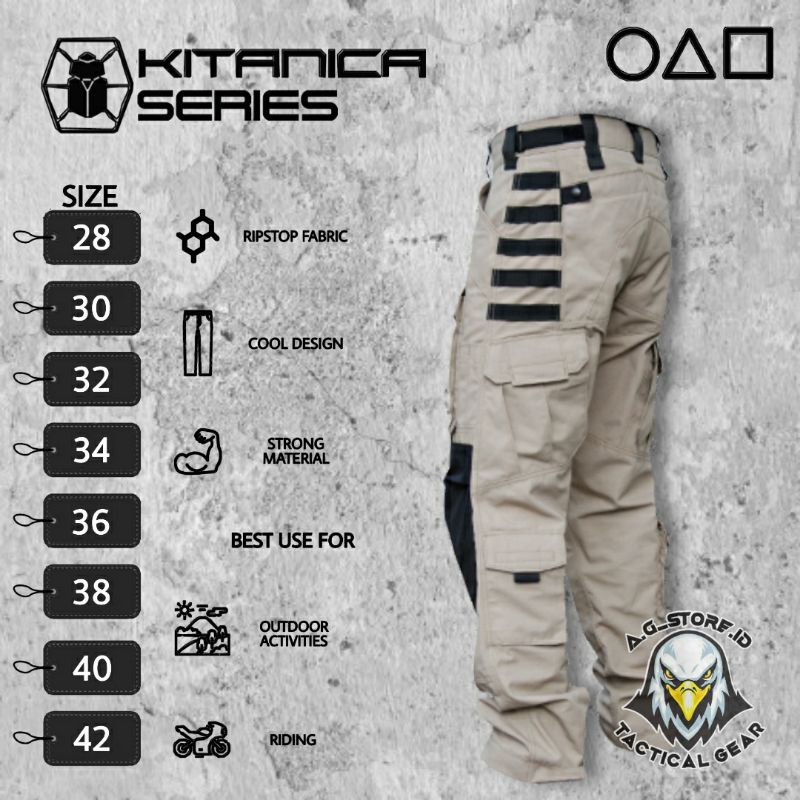 CELANA KITANICA - CELANA TACTICAL - CELANA KITANIKA - CELANA KITANIKA KOMBINASI