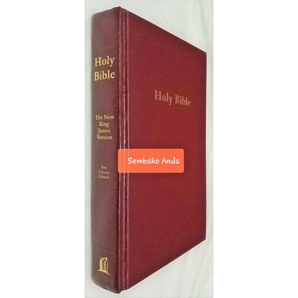 A) NKJV Holy Bible. New King James Version. Hardcover. Alkitab bahasa Inggris.